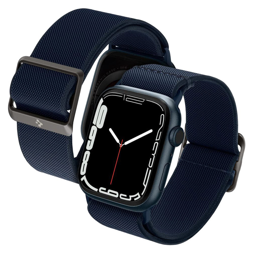 Curea Spigen Lite Fit pentru Apple Watch 49mm / 46mm / 45mm / 44mm Series, Bleumarin AMP02287