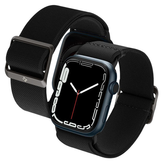 Curea Spigen Lite Fit pentru Apple Watch 49mm / 46mm / 45mm / 44mm Series, Neagra AMP02286