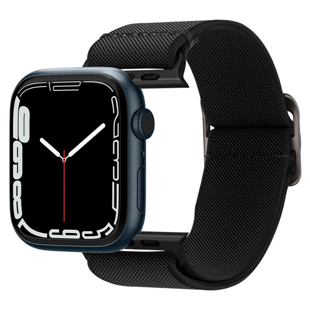 Curea Spigen Lite Fit pentru Apple Watch 49mm / 46mm / 45mm / 44mm Series, Neagra AMP02286