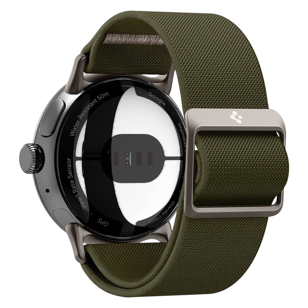 Curea Spigen Lite Fit pentru Google Pixel Watch 41mm Series, Kaki AMP07608
