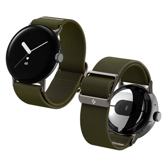 Curea Spigen Lite Fit pentru Google Pixel Watch 41mm Series, Kaki AMP07608