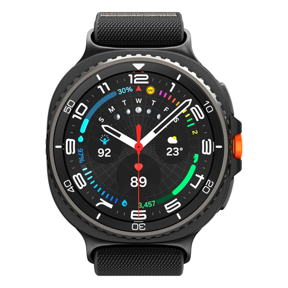 Curea Spigen Lite Fit pentru Samsung Galaxy Watch8 / Watch8 Classic Series, Neagra