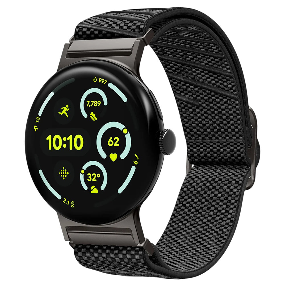 Curea Spigen Lite Fit X pentru Google Pixel Watch 4 45mm, Neagra AMP11421