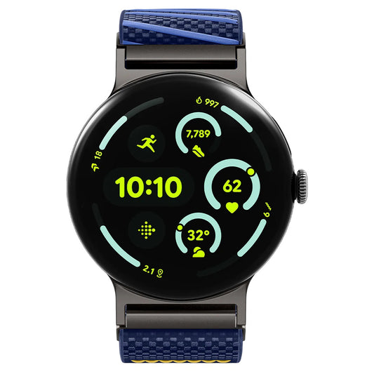 Curea Spigen Lite Fit X pentru Google Pixel Watch 41mm Series, Bleumarin AMP11812