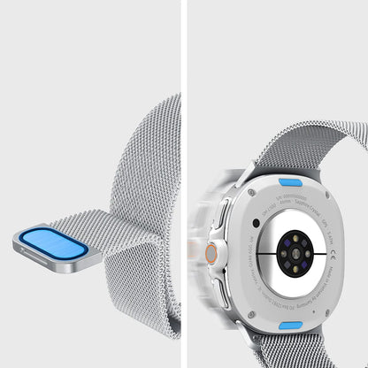Curea Spigen Metal Fit pentru  Samsung Galaxy Watch9 / Watch8 / Watch8 Classic Series, Argintie AMP10121
