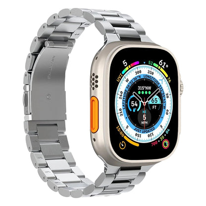 Curea Spigen Modern Fit 316L pentru Apple Watch 49mm / 46mm / 45mm / 44mm / 42mm Series, Argintie AMP06356