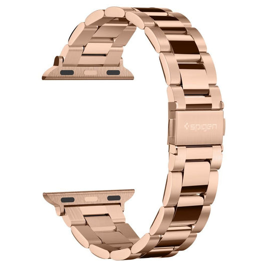 Curea Spigen Modern Fit pentru Apple Watch 42mm / 41mm / 40mm / 38mm Series, Roz Aurie