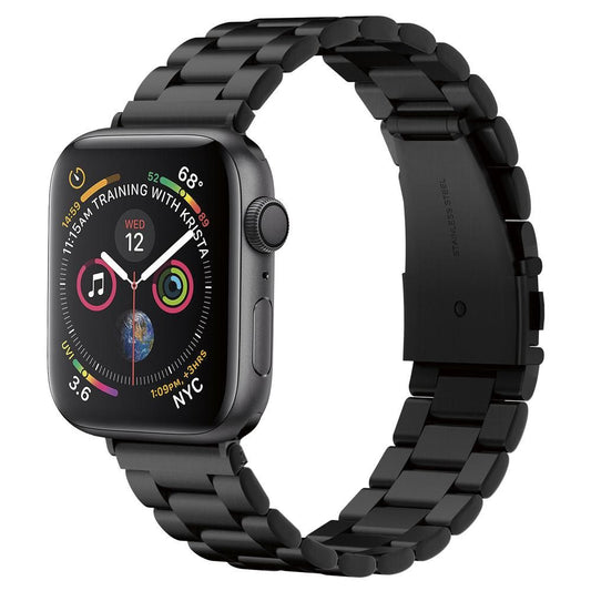 Curea Spigen Modern Fit pentru Apple Watch 49mm / 46mm / 45mm / 44mm / 42mm Series, Neagra
