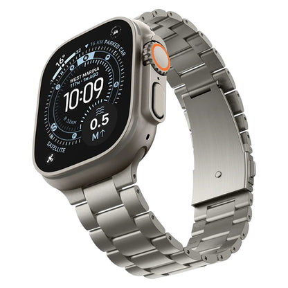 Curea Spigen Modern Fit Titanium pentru Apple Watch 49mm / 46mm / 45mm / 44mm Series, Gri AMP09105