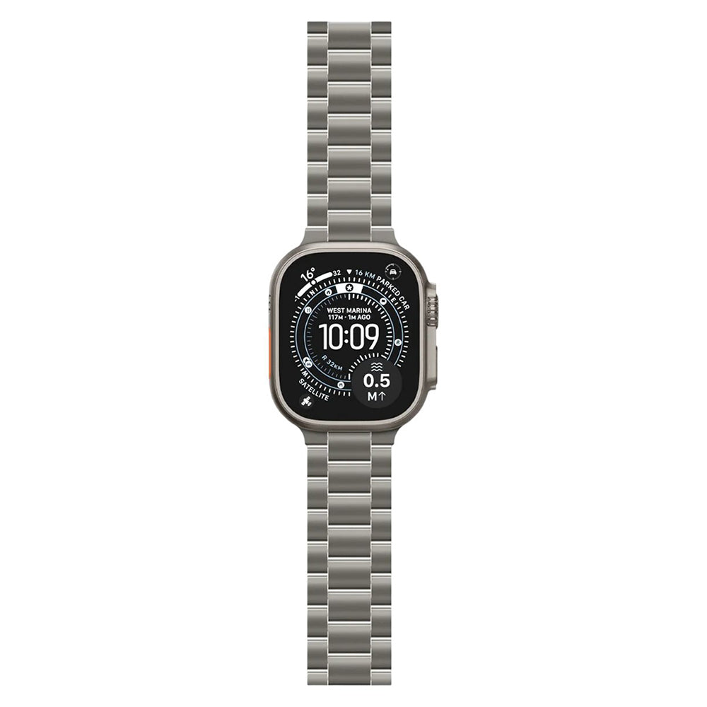 Curea Spigen Modern Fit Titanium pentru Apple Watch 49mm / 46mm / 45mm / 44mm Series, Gri AMP09105
