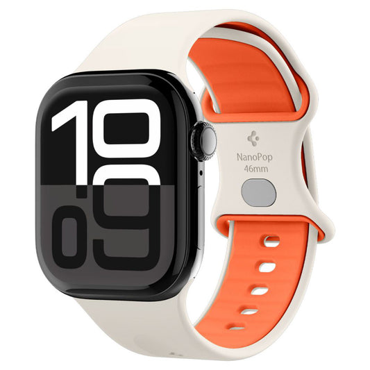 Curea Spigen Nano Pop pentru Apple Watch 42mm / 41mm / 40mm / 38mm Series, Bej