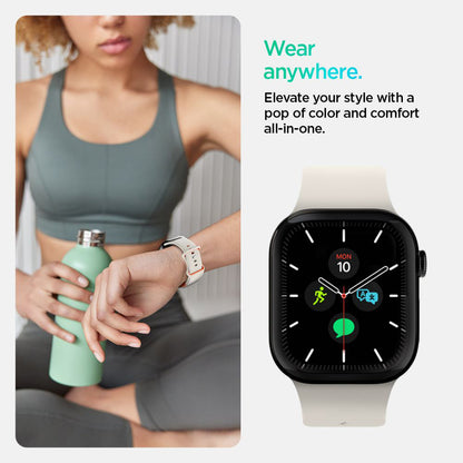 Curea Spigen Nano Pop pentru Apple Watch 42mm / 41mm / 40mm / 38mm Series, Bej