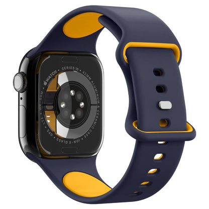Curea Spigen Nano Pop pentru Apple Watch 42mm / 41mm / 40mm / 38mm Series, Bleumarin AMP09325