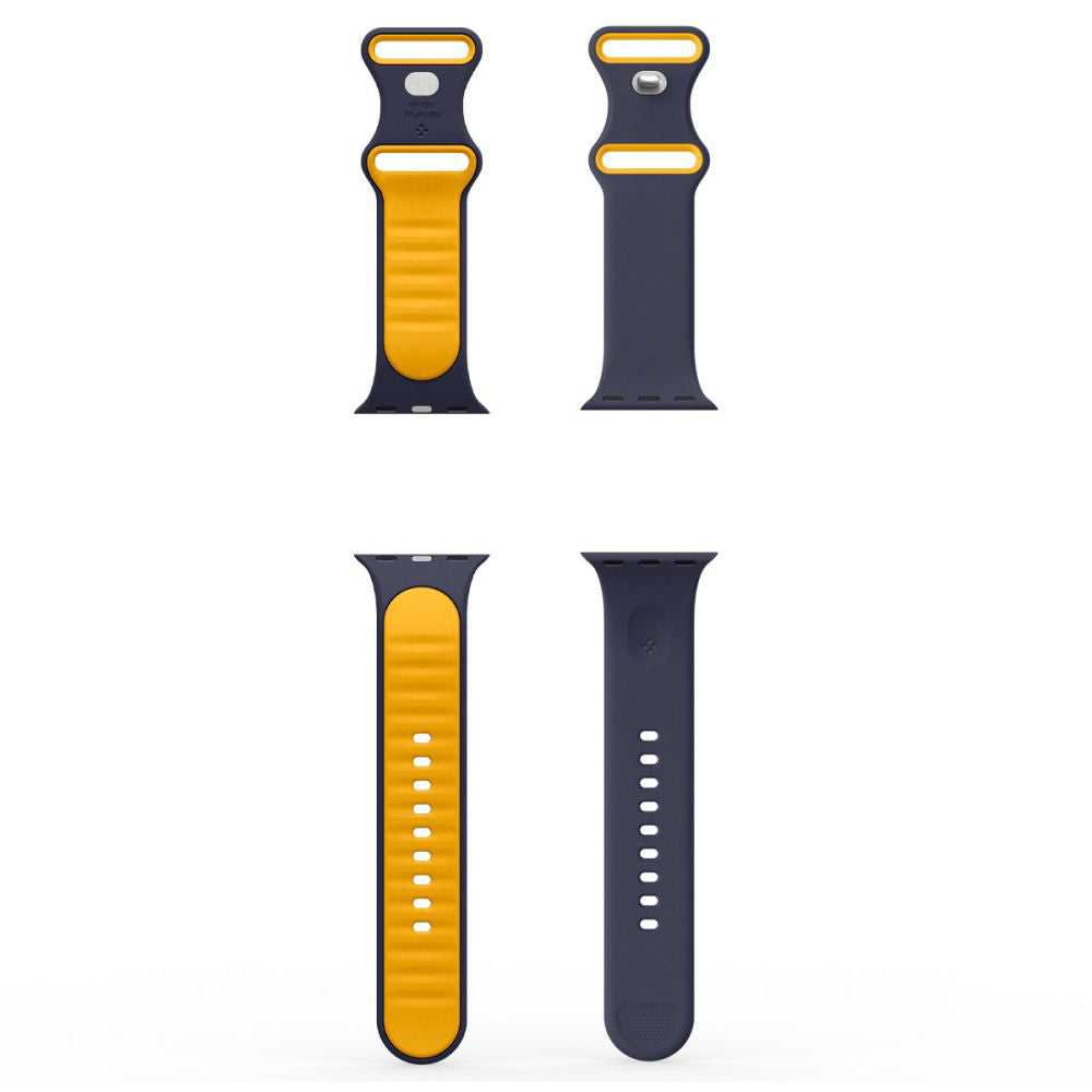 Curea Spigen Nano Pop pentru Apple Watch 42mm / 41mm / 40mm / 38mm Series, Bleumarin AMP09325