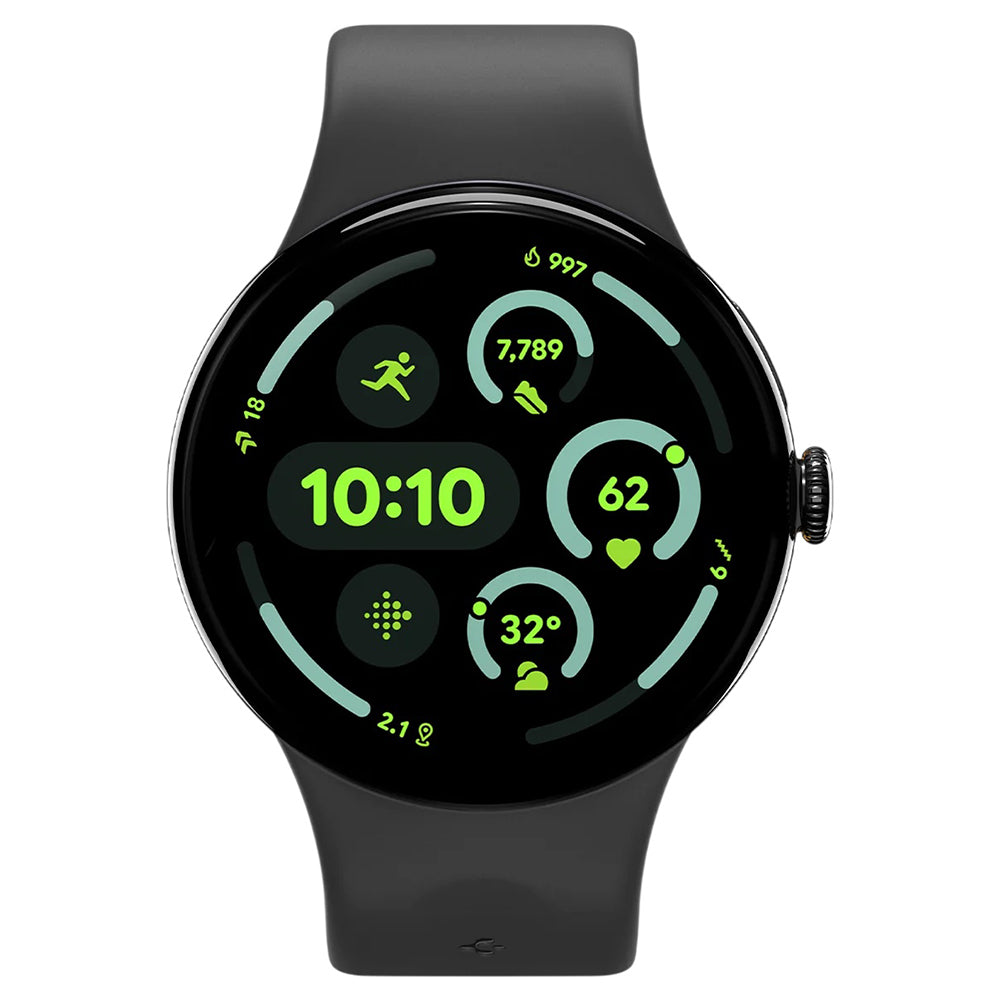 Curea Spigen Nano Pop pentru Google Pixel Watch 45mm Series, Neagra AMP09491