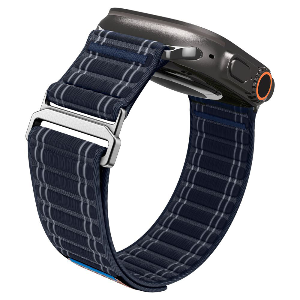 Curea Spigen WBF0 pentru Apple Watch 49mm / 46mm / 45mm / 44mm Series, Bleumarin AMP10143