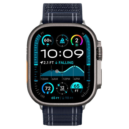 Curea Spigen WBF0 pentru Apple Watch 49mm / 46mm / 45mm / 44mm Series, Bleumarin AMP10143
