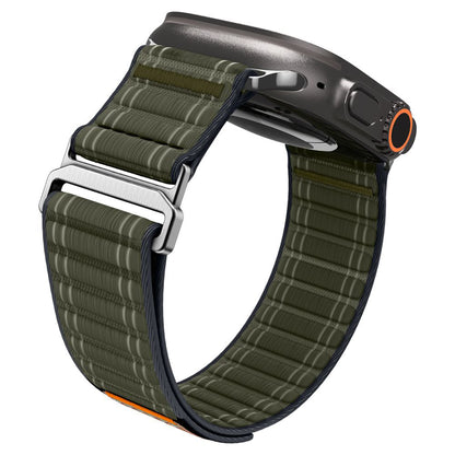 Curea Spigen WBF0 pentru Apple Watch 49mm / 46mm / 45mm / 44mm Series, Verde AMP10142