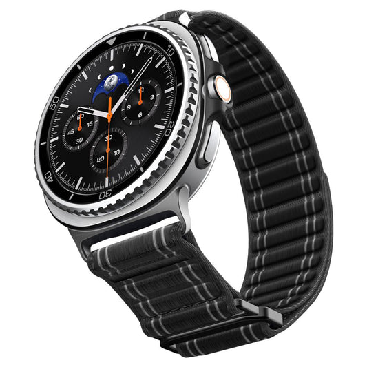 Curea Spigen WBF0 pentru Samsung Galaxy Watch8 / Watch8 Classic Series, Neagra