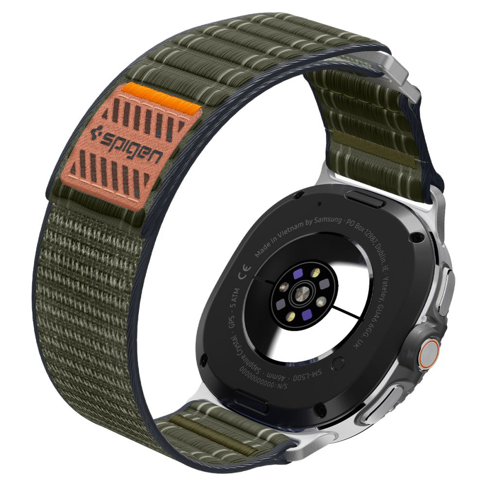 Curea Spigen WBF0 pentru Samsung Galaxy Watch8 / Watch8 Classic Series, Verde AMP10154
