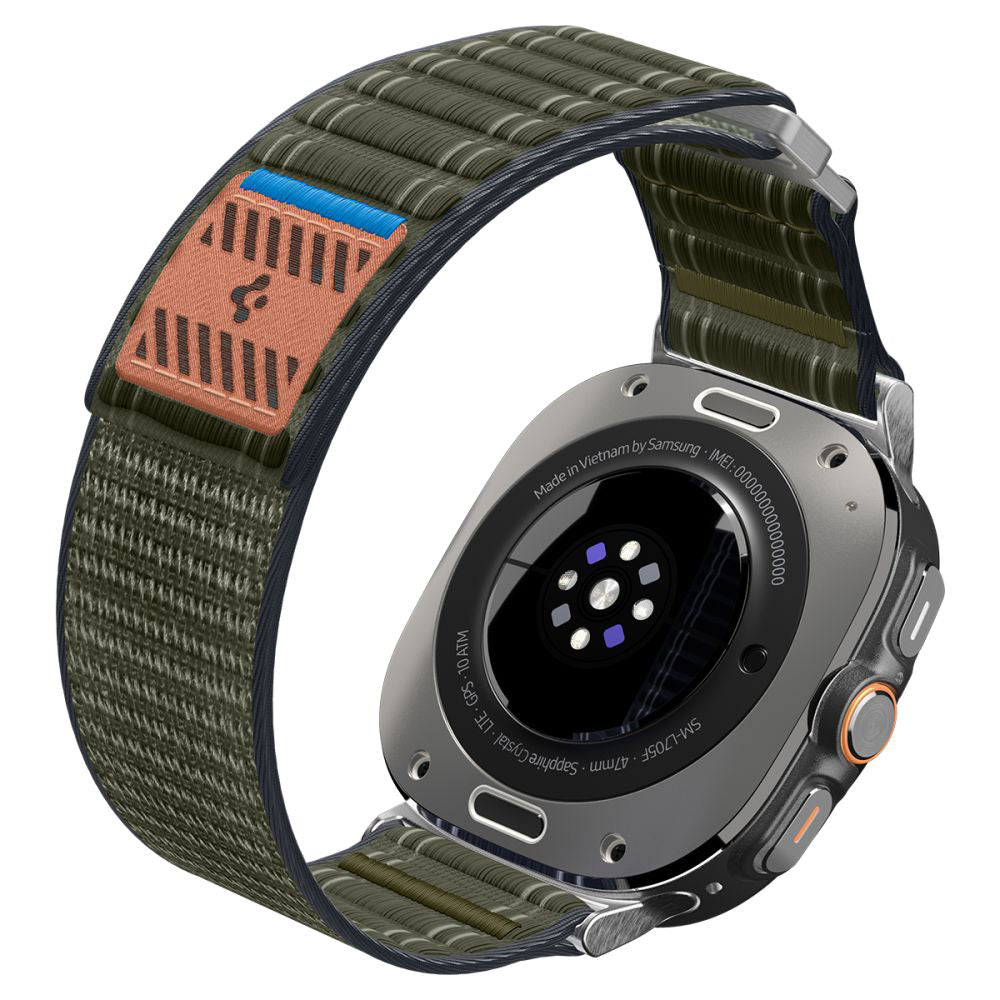 Curea Spigen WBF0 pentru Samsung Galaxy Watch Ultra, Verde AMP10147