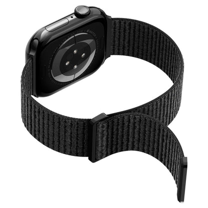 Curea Spigen WBF01 pentru Apple Watch 49mm / 46mm / 45mm / 44mm Series, Neagra AMP11833