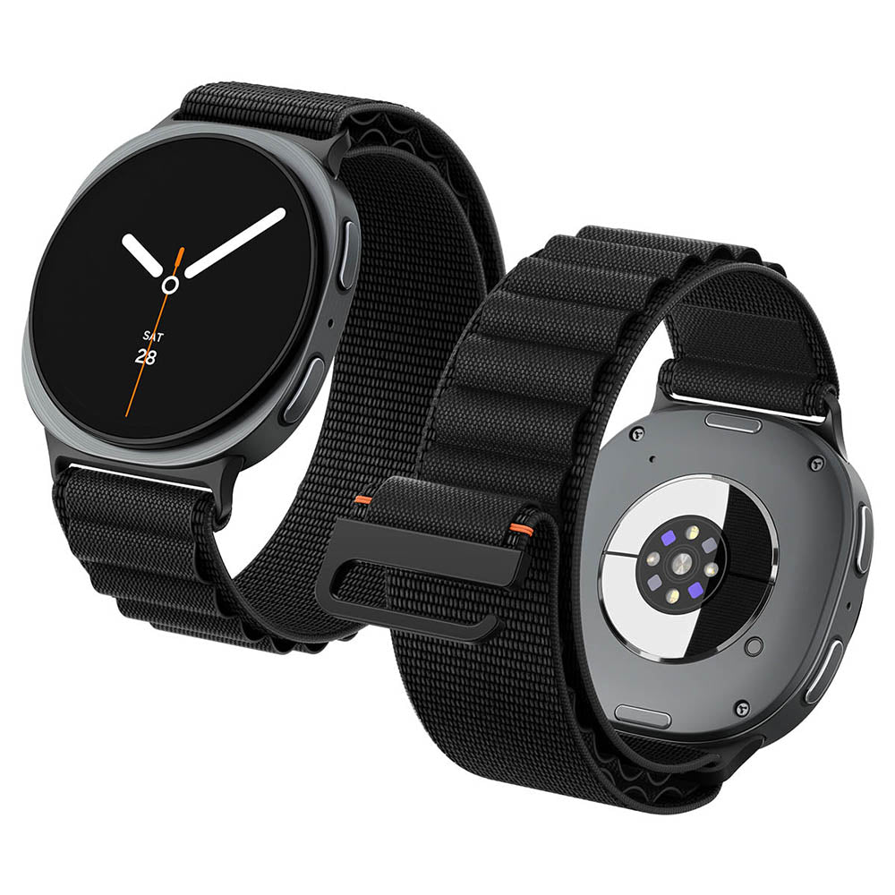 Curea Spigen WBF1 pentru  Samsung Galaxy Watch9 / Watch8 / Watch8 Classic Series, Neagra AMP11607