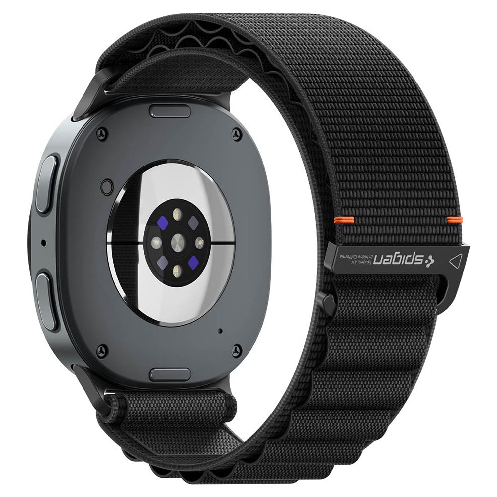 Curea Spigen WBF1 pentru  Samsung Galaxy Watch9 / Watch8 / Watch8 Classic Series, Neagra AMP11607