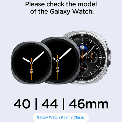 Curea Spigen WBF1 pentru  Samsung Galaxy Watch9 / Watch8 / Watch8 Classic Series, Neagra AMP11607