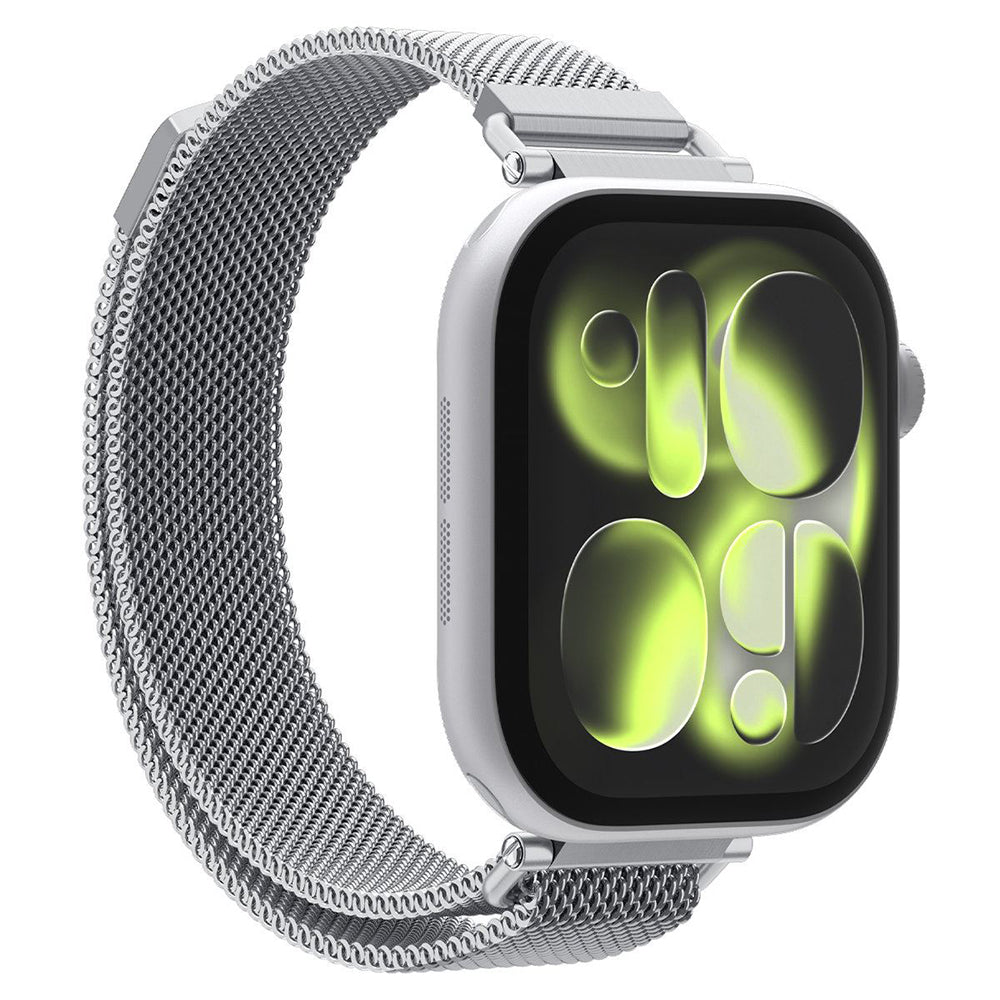 Curea Spigen WBM4 pentru Apple Watch 42mm / 41mm / 40mm Series, Argintie AMP10498