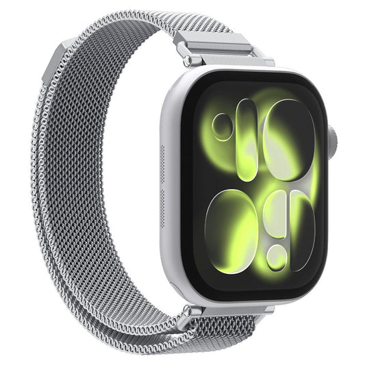 Curea Spigen WBM4 pentru Apple Watch 42mm / 41mm / 40mm Series, Argintie AMP10498