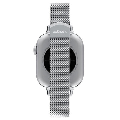 Curea Spigen WBM4 pentru Apple Watch 42mm / 41mm / 40mm Series, Argintie AMP10498