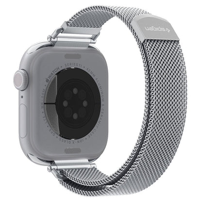Curea Spigen WBM4 pentru Apple Watch 42mm / 41mm / 40mm Series, Argintie AMP10498