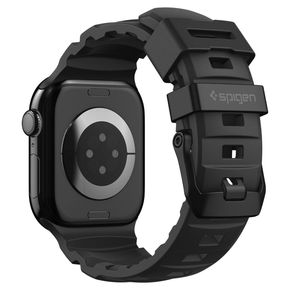 Curea Spigen WBS2 pentru Apple Watch 49mm / 46mm / 45mm / 44mm Series, Neagra