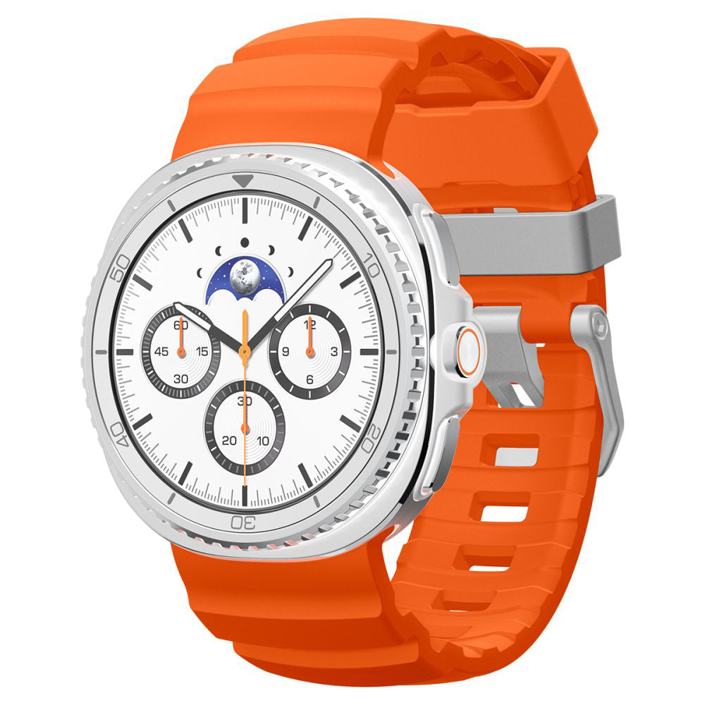 Curea Spigen WBS2 pentru Samsung Galaxy Watch8 / Watch8 Classic Series, Portocalie AMP10152