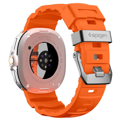 Curea Spigen WBS2 pentru Samsung Galaxy Watch8 / Watch8 Classic Series, Portocalie AMP10152
