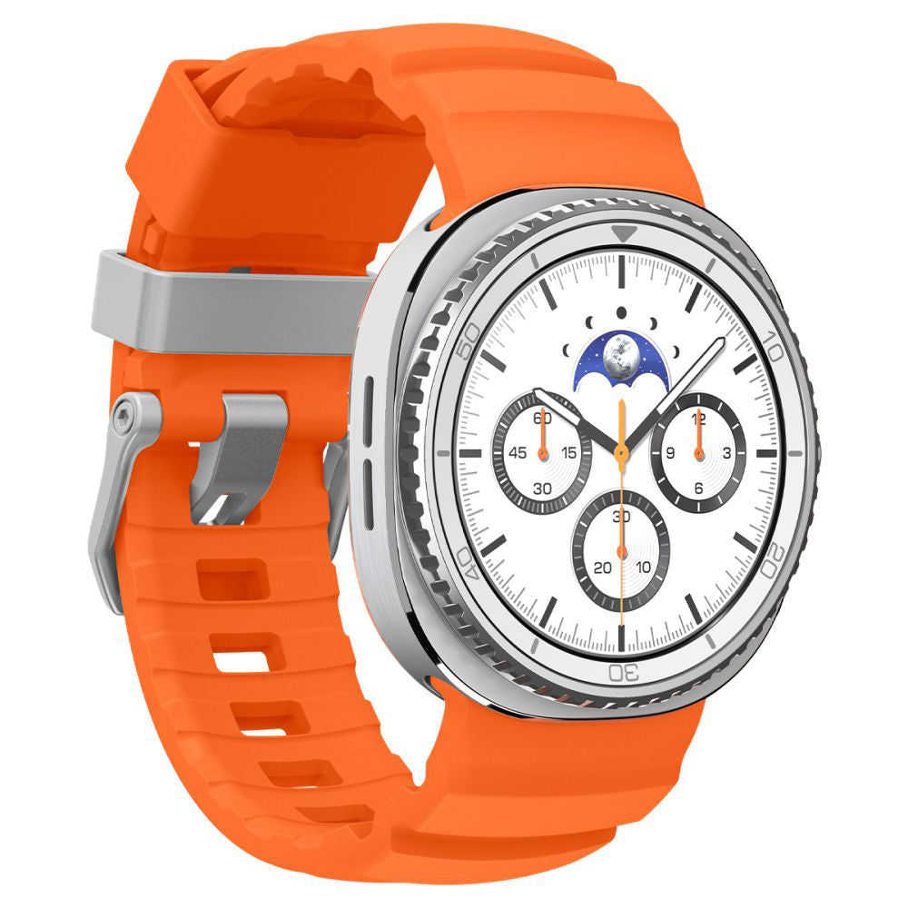 Curea Spigen WBS2 pentru Samsung Galaxy Watch8 / Watch8 Classic Series, Portocalie AMP10152
