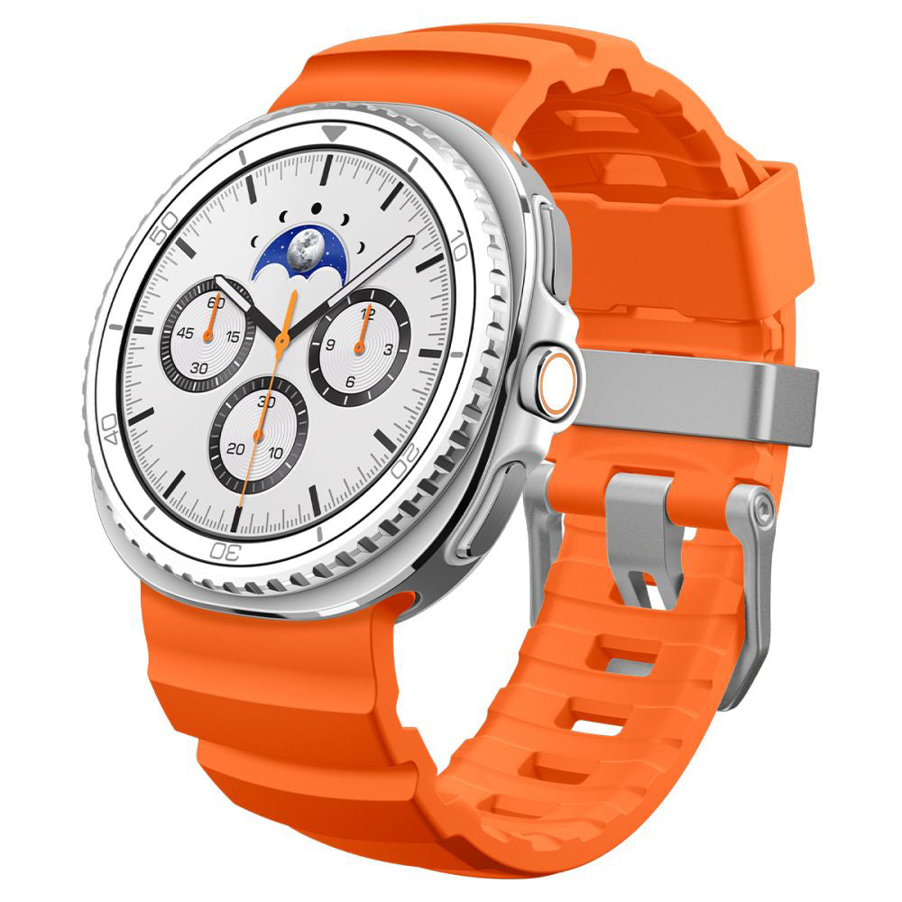 Curea Spigen WBS2 pentru Samsung Galaxy Watch8 / Watch8 Classic Series, Portocalie AMP10152