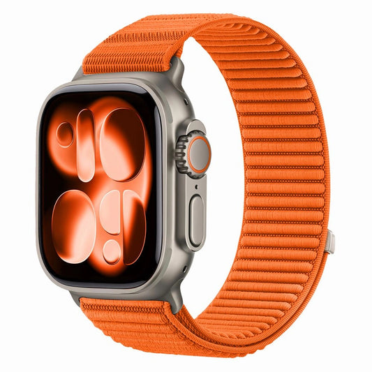 Curea Tech-Protect NylonLoop pentru Apple Watch 49mm / 46mm / 45mm / 44mm Series, Portocalie