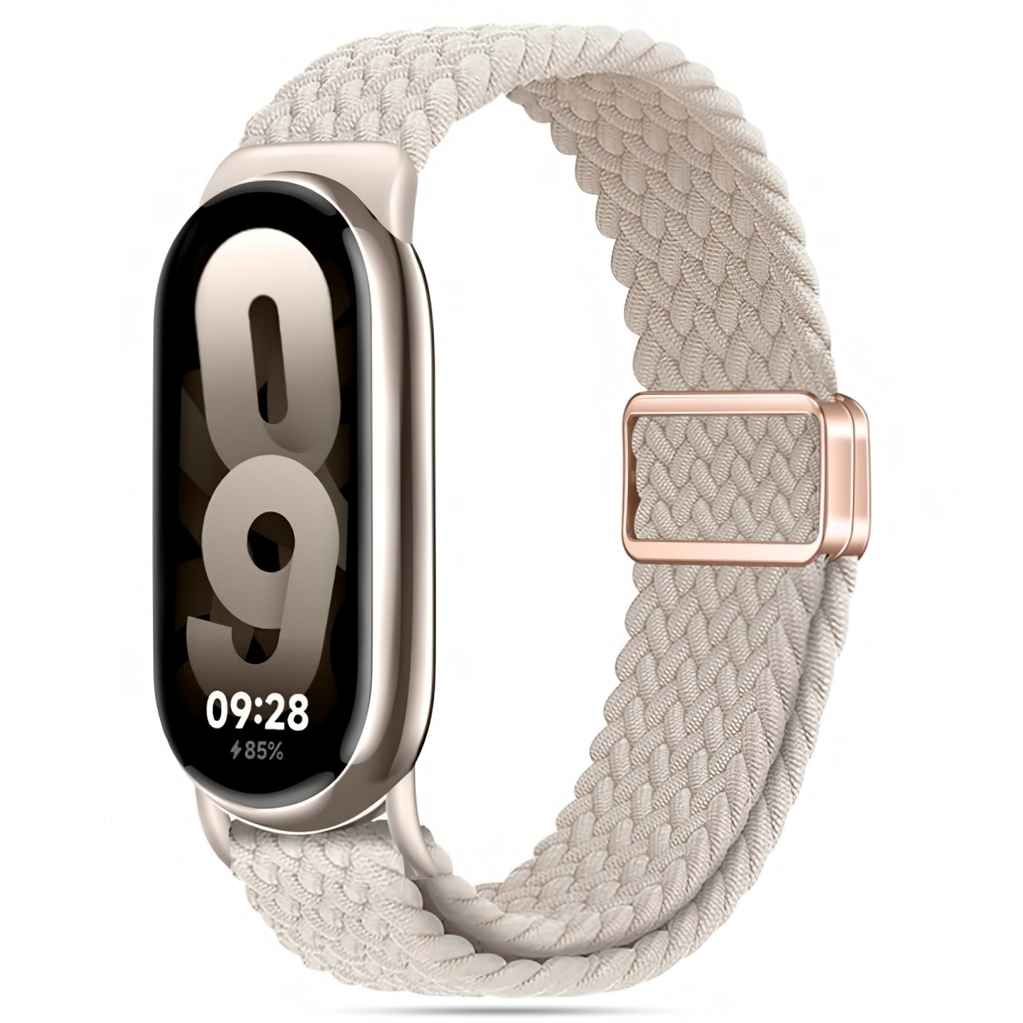 Curea Tech-Protect NylonMag pentru Xiaomi Smart Band 8 / 9, Bej