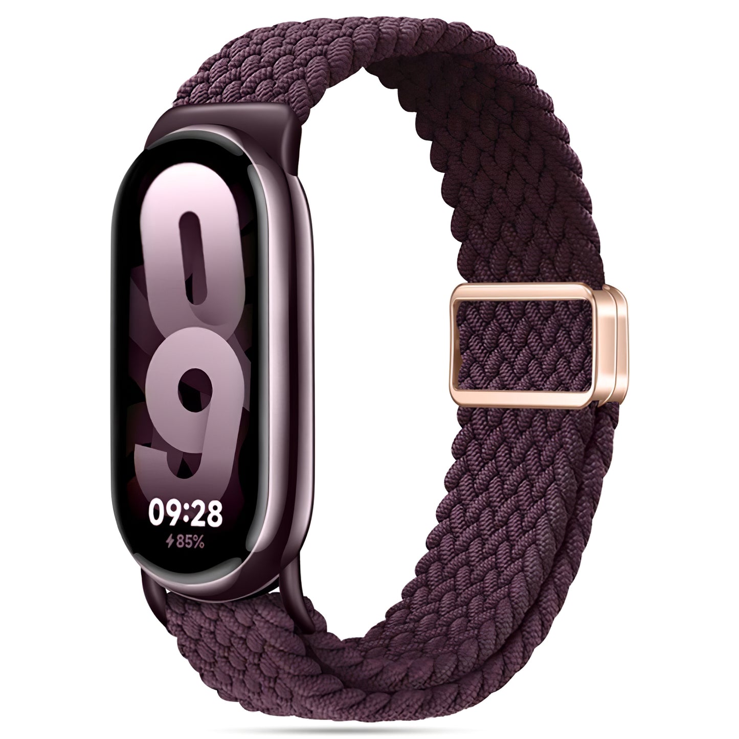 Pasek Tech-Protect NylonMag do Xiaomi Smart Band 8/9, bordowy 