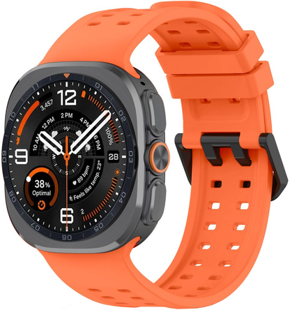 Curea Tech-Protect Silicone Air pentru Samsung Galaxy Watch Ultra Series, Portocalie
