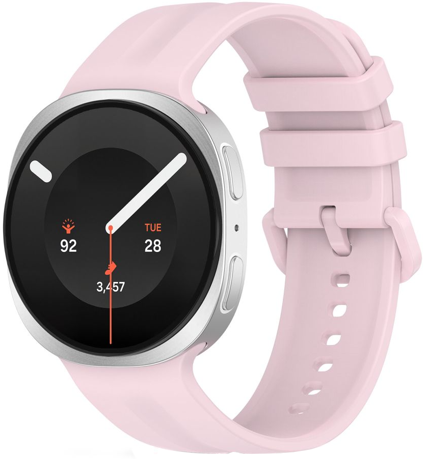 Curea Tech-Protect Silicone Evo pentru Samsung Galaxy Watch9 / Watch8 / Watch8 Classic Series, Roz