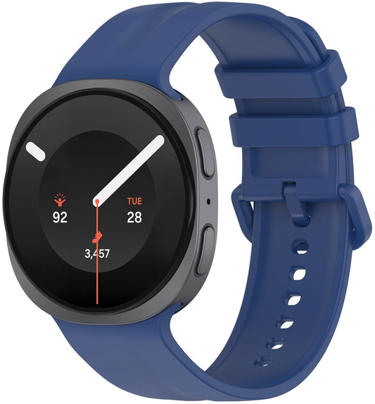 Curea Tech-Protect Silicone Evo pentru Samsung Galaxy Watch9 / Watch8 / Watch8 Classic Series, Bleumarin