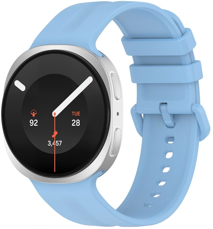 Curea Tech-Protect Silicone Evo pentru Samsung Galaxy Watch9 / Watch8 / Watch8 Classic Series, Bleu