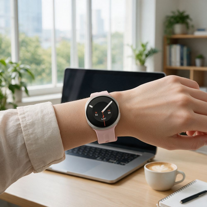 Curea Tech-Protect Silicone Evo pentru Samsung Galaxy Watch9 / Watch8 / Watch8 Classic Series, Roz