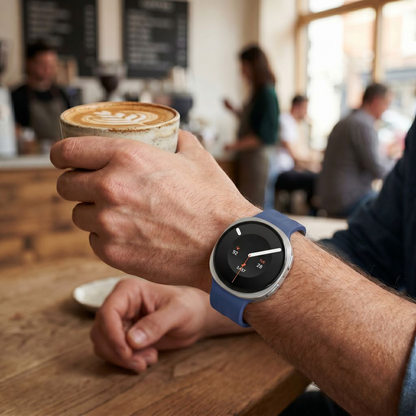 Curea Tech-Protect Silicone Evo pentru Samsung Galaxy Watch9 / Watch8 / Watch8 Classic Series, Bleumarin