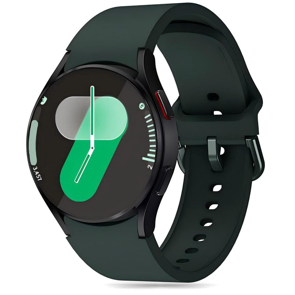 Curea Tech-Protect Silicone pentru Samsung Galaxy Watch7 / Watch FE / Watch6 / Watch5 / Watch4 Series, Verde