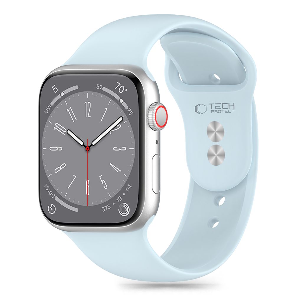 Curea Tech-Protect Silicone pentru Apple Watch 41mm / 40mm / 38mm Series, Albastra