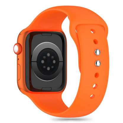 Silikonowy pasek Tech-Protect do zegarków Apple Watch z serii 41 mm / 40 mm / 38 mm, pomarańczowy 